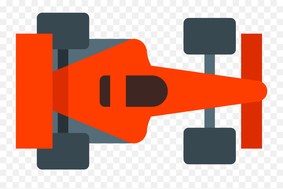 Race Car Top Down Clipart Png - Top Race Car Cartoon Emoji,Race Car Emoji