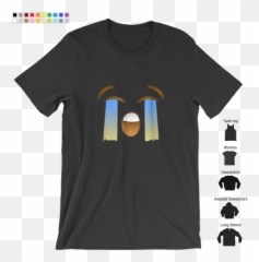 Misky u0026 Stone Face with Tears of Joy Laughing Crying Emoji - Active Shirt