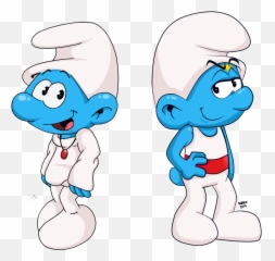 Mq Blue Smurf Smurfs - Cartoon Emoji,Smurf Emoji