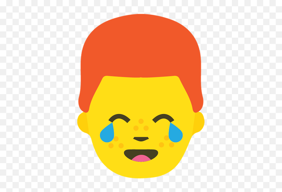 Redhead Emoji Stickers - Clip Art,Red Head Emoji