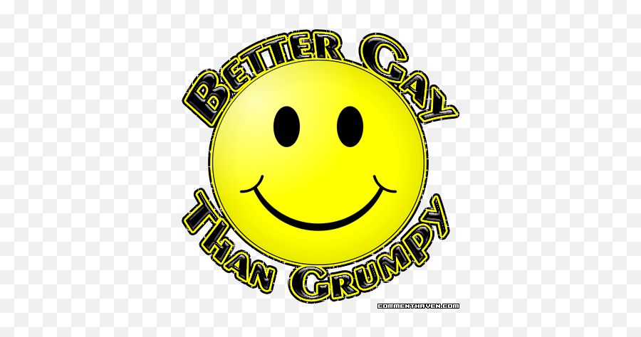 Gay Pride Better Gay Than Grumpy Image - Gif Gay Smiley Face Emoji,Gay Emoticon