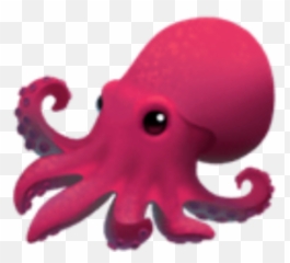 Octopus Chobotnica Iphone Emoji Apple Chobotnika Imoji,Octopus Emoji