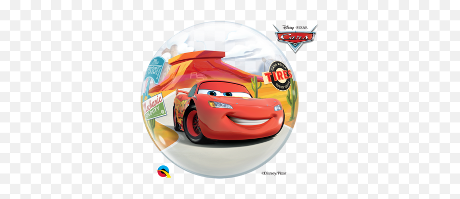 Balloons - Bubble Balloons Licensed Character Wrb Sales Cars Balloons Emoji,Car Box Mask Emoji