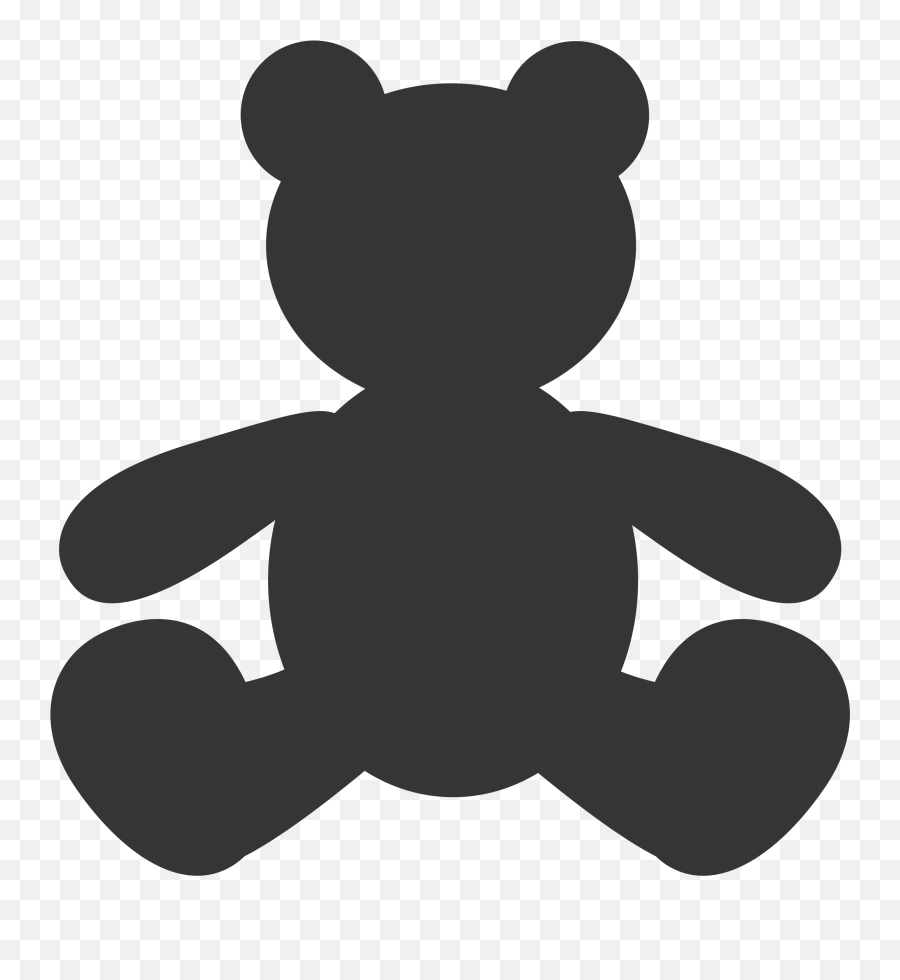 Free Transparent Fire Background - Teddy Bear Silhouette Emoji,Bear Fire Emoji