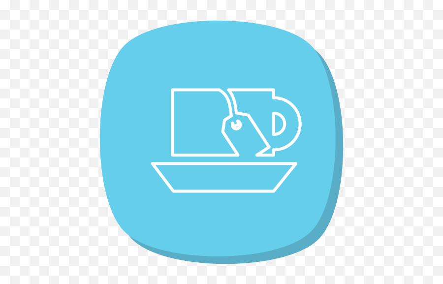 Tea Cup Icon - Circle Emoji,Tea Bag Emoji