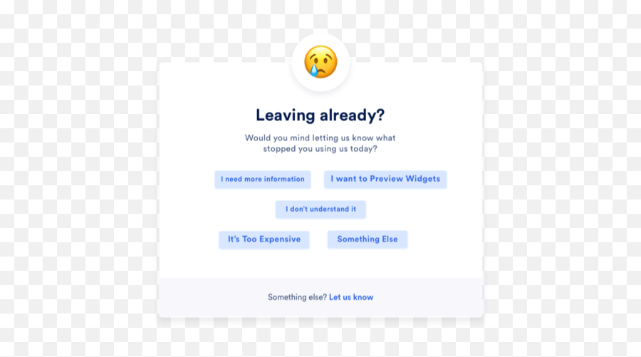Exit Intent Surveys - Understanding Website Visitors Screenshot Emoji,Exit Sign Emoji