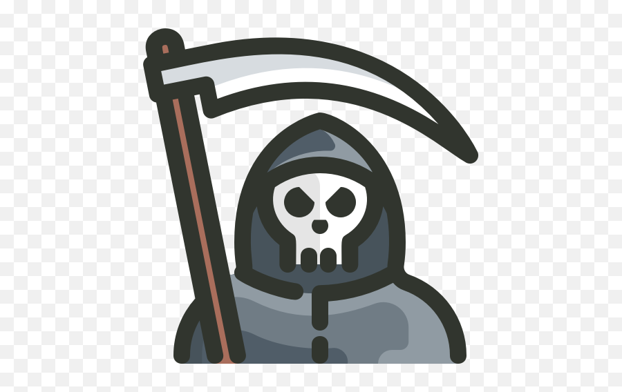Death Grim Reaper Icon - Grim Reaper Icon Emoji,Grim Reaper Emoji
