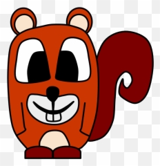 Download Squirrel Big Eyes Cartoon Animal Rev - Emoji