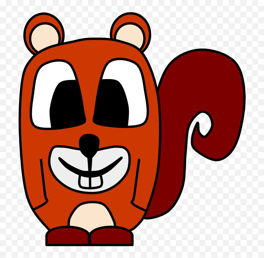 Download Squirrel Big Eyes Cartoon Animal Rev - Cartoon Cartoon Emoji,Emoji Big Eyes Red Cheeks