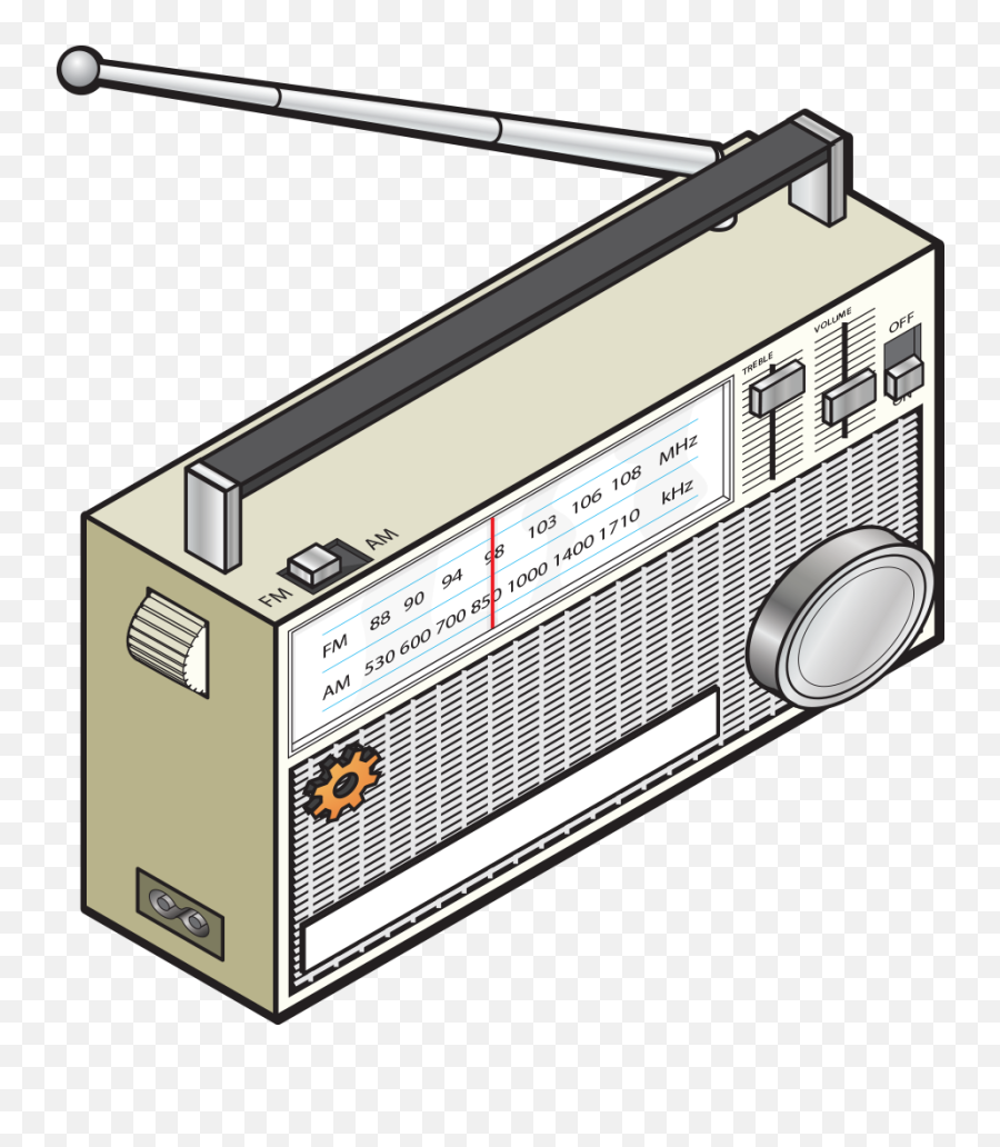 Radio Clip Art - Portable Emoji,Radio Emoji