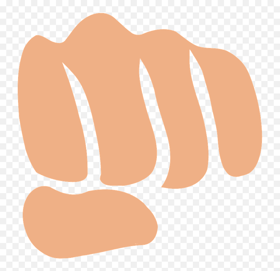Oncoming Fist Emoji Clipart,Fist Punch Emoji
