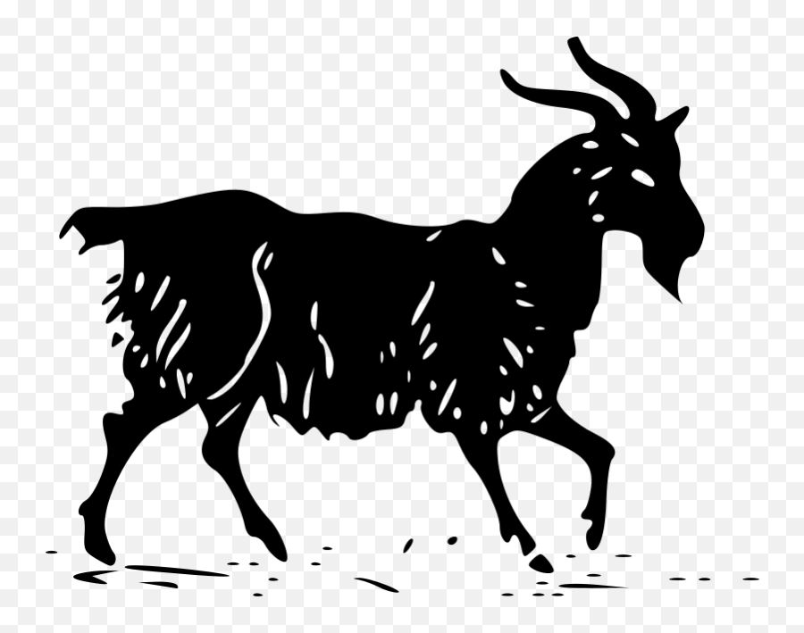 Goat Clipart Madden Mobile Goat Madden - Gambar Kambing Siluet Png Emoji,Goat Emoji Shirt