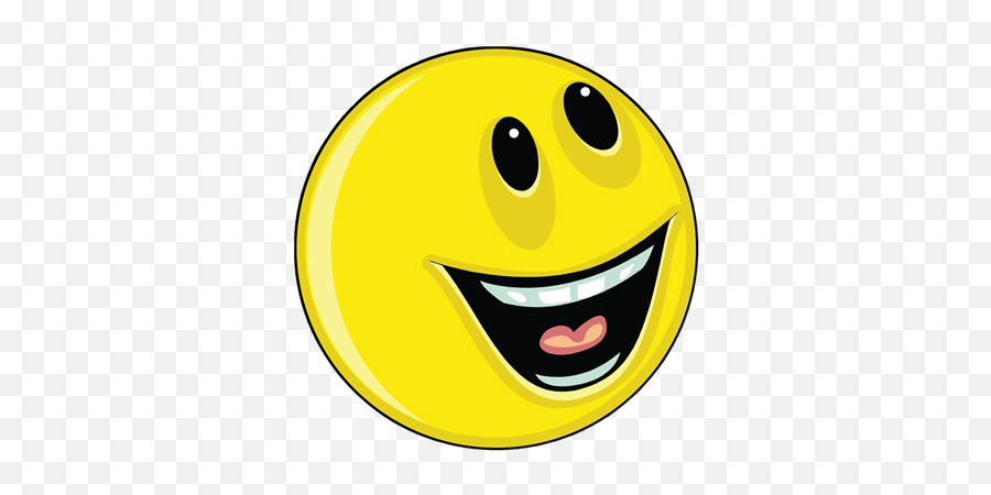 Smiley Face - Smiley Face Looking Left Emoji,Laughing Emoticon