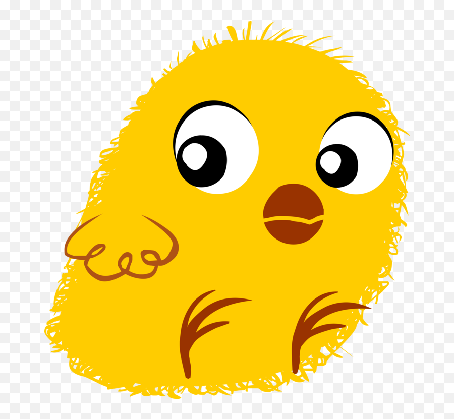 Emoticon Head Pleased Png Clipart - Anak Ayam Icon Png Emoji,Chick Emoticon