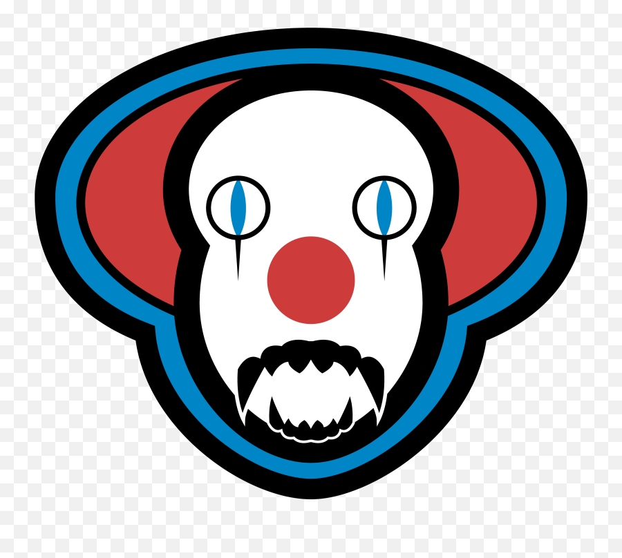 Clown Face Transparent Png Clipart - Clip Art Emoji,Pennywise Emoji
