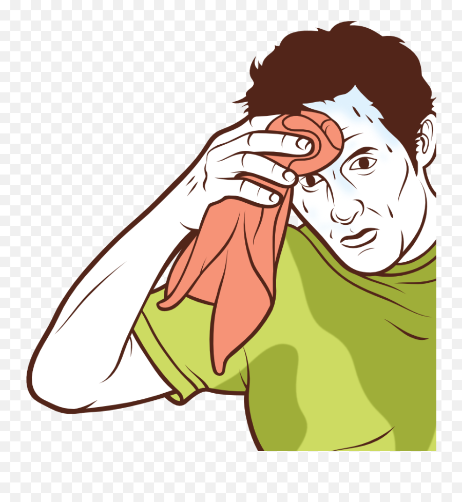 Sweating Towel Guy Meme Template - Sweating Towel Guy Meme Template Emoji,Wheelchair Emoji Meme