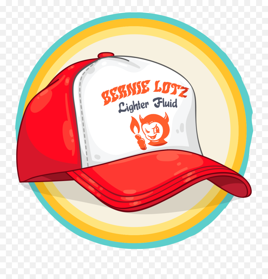 Lighter Clip Hat Picture - Trucker Hat Illustration Emoji,Hat Tip Emoji