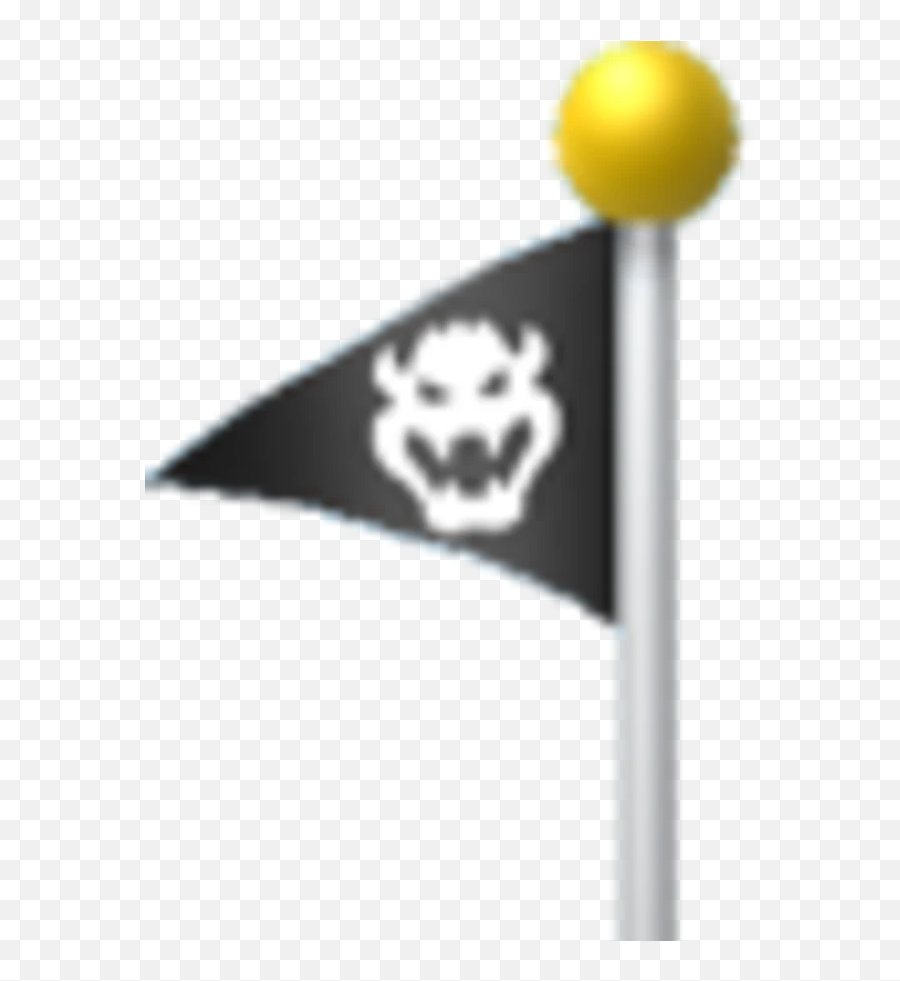 Goal Pole - Super Mario Bros Flag Post Pixel Emoji,Night Clock Flag Tower Emoji