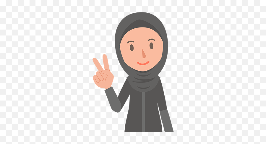 Muslimoji Woman - Illustration Emoji,Woman Facepalm Emoji
