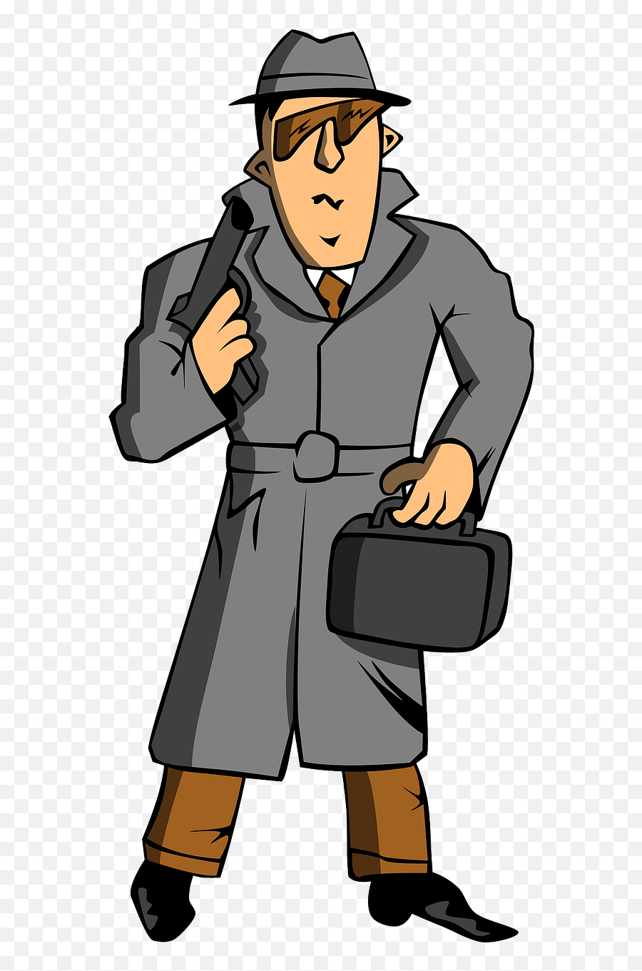Spy Secret Agent Detective Male - Spy Clip Art Emoji,Secret Agent Emoji