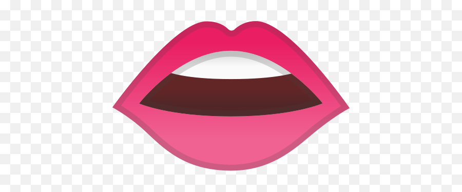Mouth Emoji Meaning With Pictures - Mouth Emoji,Lips Emoji