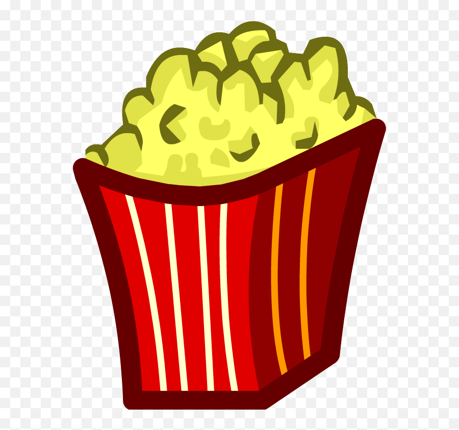 Pin - Club Penguin Popcorn Emote Emoji,Popcorn Emoji
