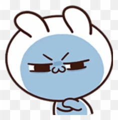 Moose The Rabbit Emoji Stickers For - Clip Art,Moose Emoji
