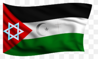 Love Judaism Islam Christianity Pales - Flag Emoji