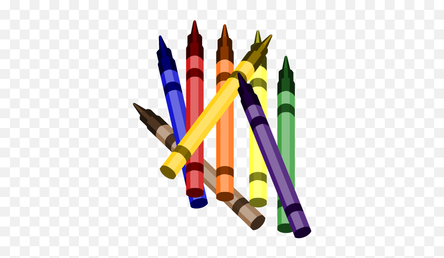Clipart Borders Free Clipart Images - Crayons Clip Art Emoji,Crayon Emoji