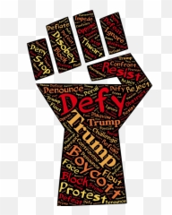 Defiance Fist Resist - Of Freedom Emoji