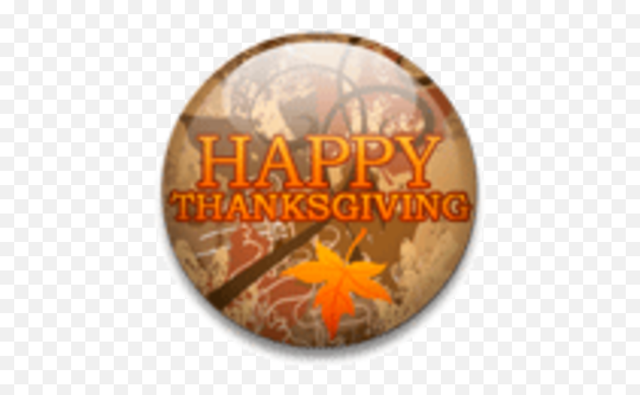 Smilies Album - Badge Emoji,Happy Thanksgiving Emoticon