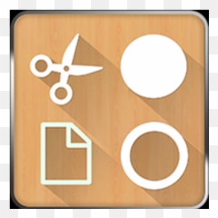 Rock Paper Scissors Puzzle - Plywood Emoji