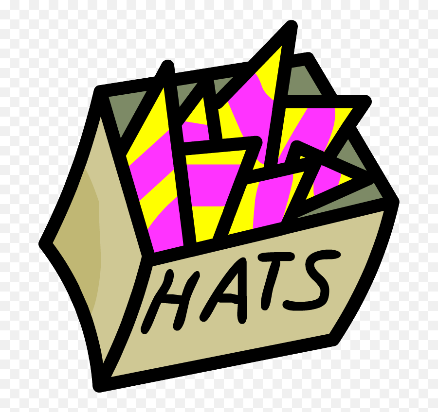 Birthday Party Hat Clip Art - Png Download Full Size Free Box Club Penguin Emoji,Emoji Party Hats