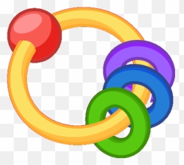 Play Rings Stickers For Android Ios - Baby Toys Animated Gif Emoji,Baby Rattle Emoji