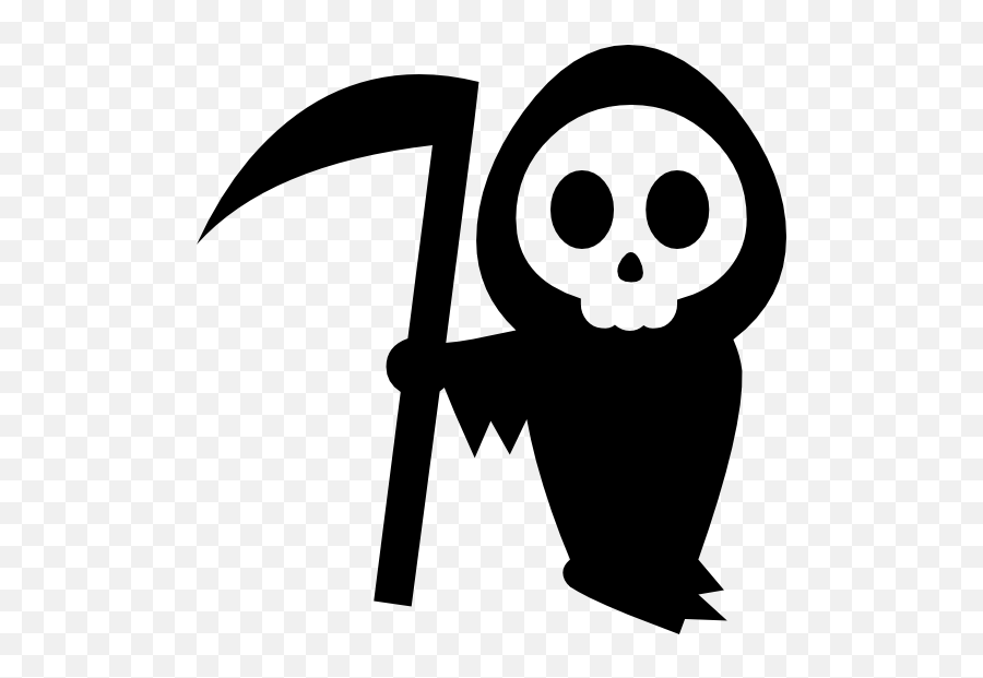 Grim Reaper Sticker Emoji,Grim Reaper Emoji