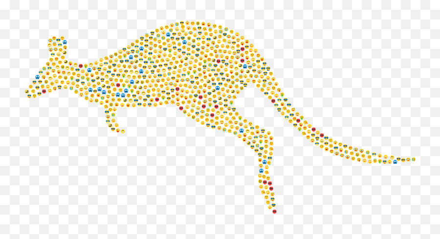 Smileys Emoji Emotions Kangaroo - Clip Art,Smileys Emoji