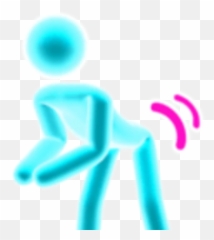 I Gotta Feeling - Graphic Design Emoji,Teal Ribbon Emoji