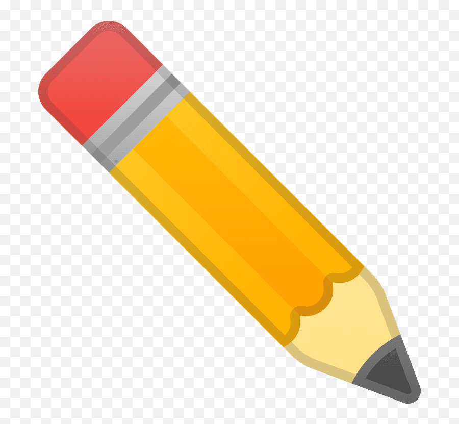 Potlood Clipart Gratis Download Creazilla - Pencil Emoji Png,Gum Emoji