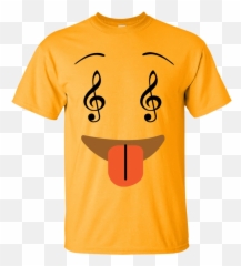 Smile Face Music Notes Emoji Ultra Cotton T - Predators Hockey Shirt,Music Note Emoji