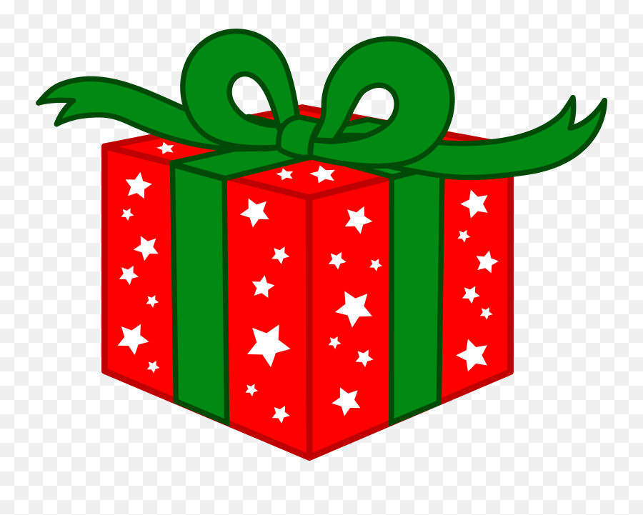 Present Clip Art Black And White Free - Christmas Gift Clipart Emoji,Present Emoji