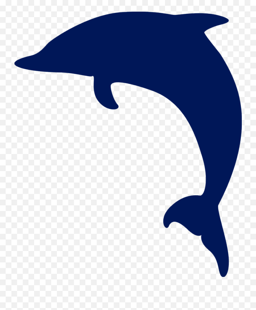 Common Bottlenose Dolphin Tucuxi Silhouette Clip Art - Clip Art Emoji,Dolphin Emoji