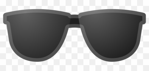 Eyeglasses Clipart 50 Dress - Sunglasses Cartoon Transparent Emoji