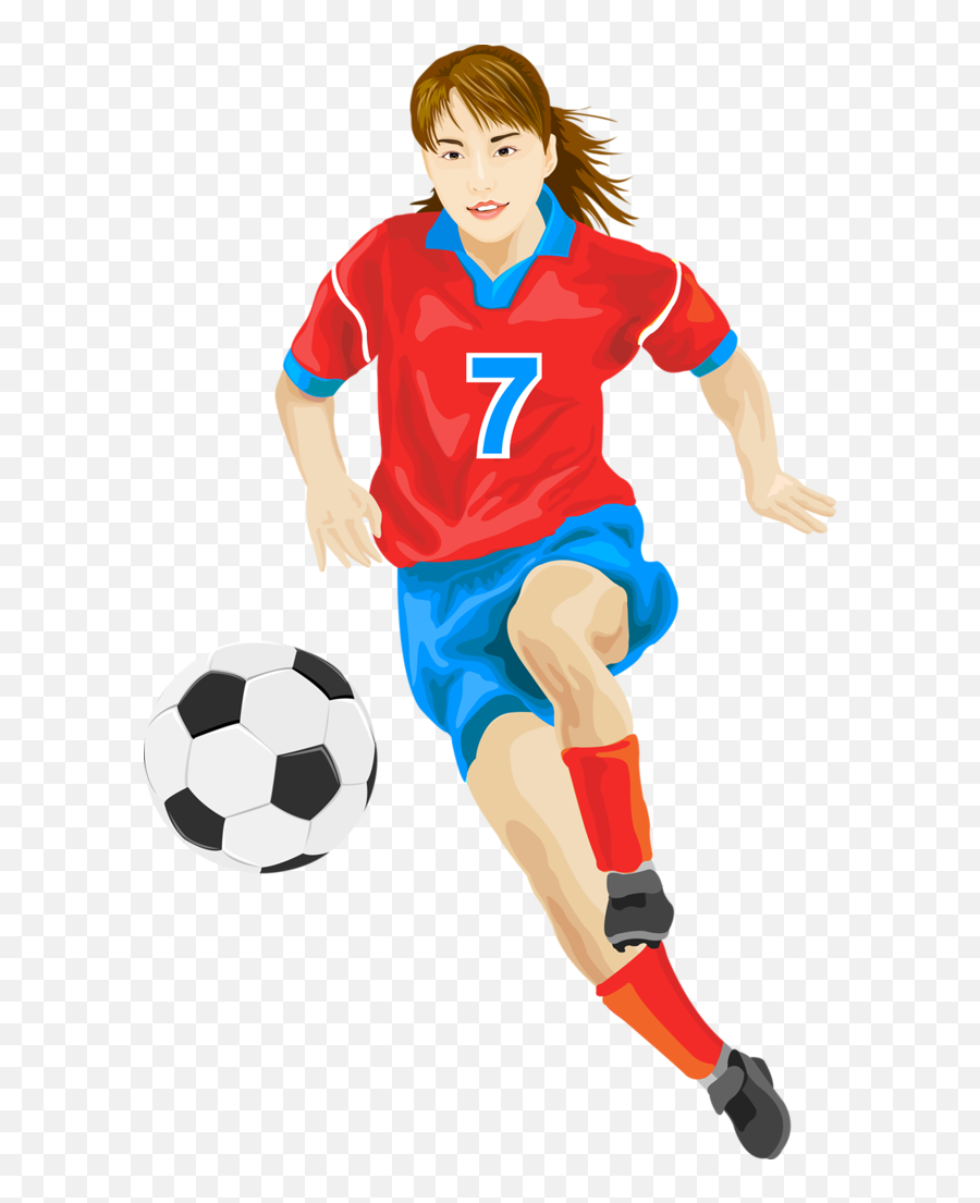 Football Player Png - Women Football Png Emoji,Pro Soccer Emojis