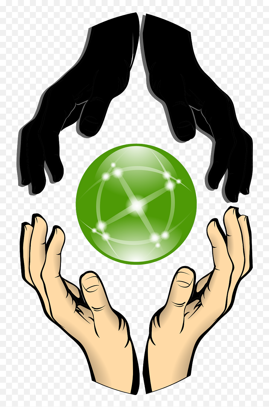 Offering Peace Unity Freedom Hands - Open Hands Png Clipart Emoji,Hands Clap Emoji