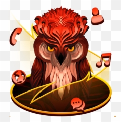Angry Nightowl Theme - Illustration Emoji,Owl Emojis For Android
