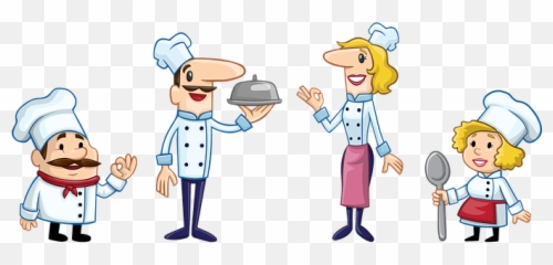 Character Cartoon Illustrations - Staff Restaurant Png Emoji,Wind Blowing Emoji