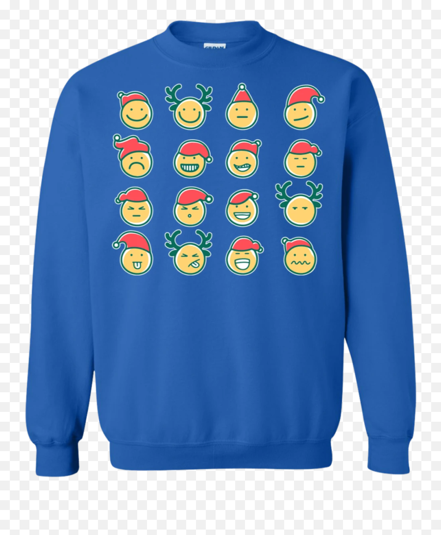 Christmas Emoji Emotion Ugly Xmas - Sweater,Dio Emoji