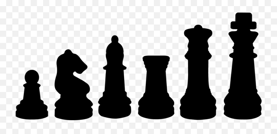 Chess Strategy Black - Chess Game Silhouette Png Emoji,Chess King Emoji