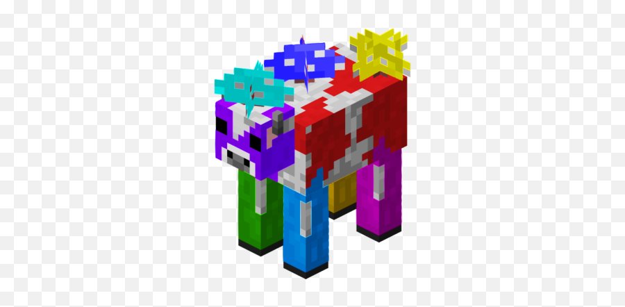 Minecraft - Minecraft Mooshroom Transparent Background Emoji,Minecraft Emojis