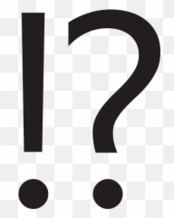Exclamation Question Mark Emoji For Facebook Email Sms - Png